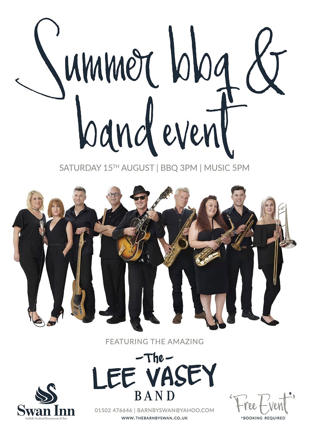 Summer bbq and band